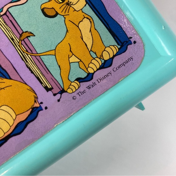 Disney The Lion King Vintage Pencil Box Case Impact International 90s - Picture 10 of 12